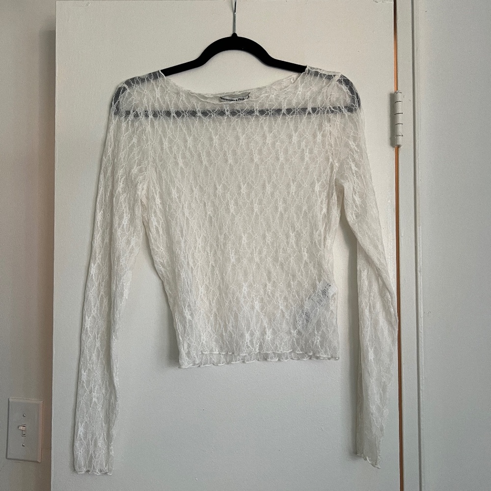 Abercrombie Lace Long Sleeve